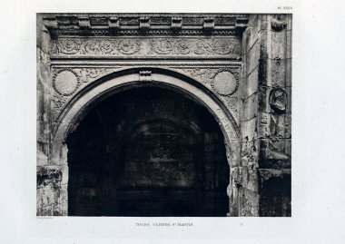 Hıristiyan illüstrasyon. Eski görüntü 