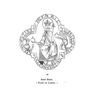 Hıristiyan illüstrasyon. Eski görüntü