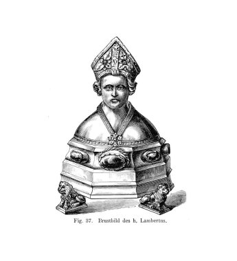 Hıristiyan illüstrasyon. Eski görüntü