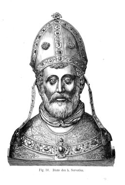 Hıristiyan illüstrasyon. Eski görüntü