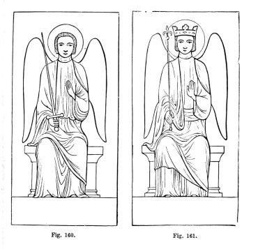 Hıristiyan illüstrasyon. Eski görüntü