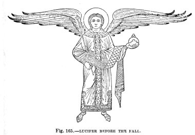 Hıristiyan illüstrasyon. Eski görüntü