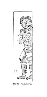 Hıristiyan illüstrasyon. Eski görüntü