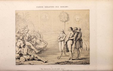 Hıristiyan illüstrasyon. Eski görüntü