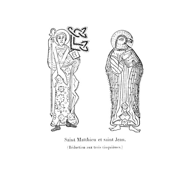 Christian illustration. Old image