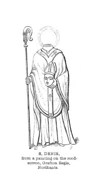 Hıristiyan illüstrasyon. Eski görüntü