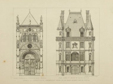 Hıristiyan illüstrasyon. Eski görüntü