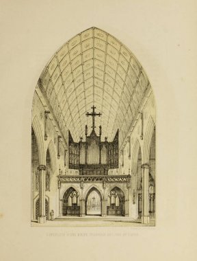 Hıristiyan illüstrasyon. Eski görüntü