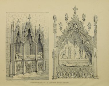 Hıristiyan illüstrasyon. Eski görüntü