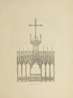 Hıristiyan illüstrasyon. Eski görüntü