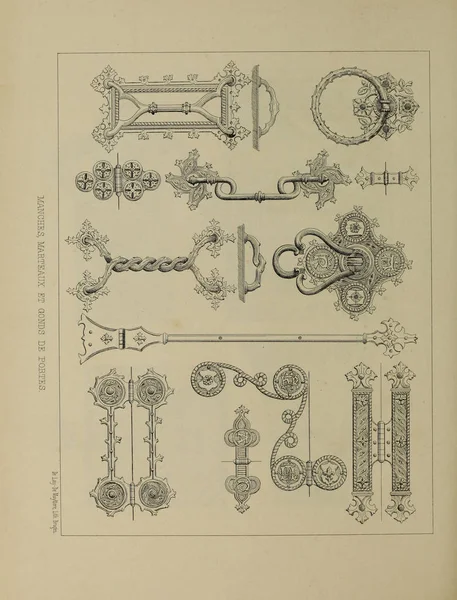 Ilustración Cristiana Imagen Antigua — Foto de Stock