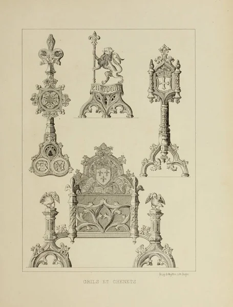 Ilustración Cristiana Imagen Antigua — Foto de Stock