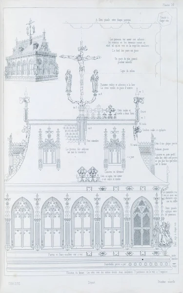 Ilustración Cristiana Imagen Antigua — Foto de Stock