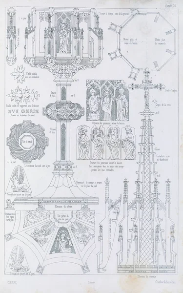 Christelijke Illustratie Oud Beeld — Stockfoto