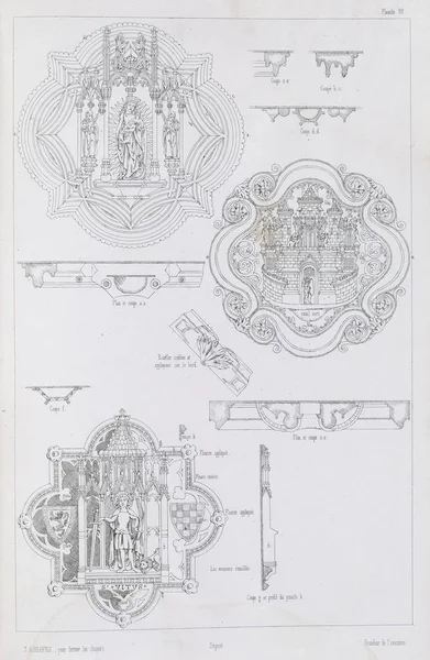 Ilustración Cristiana Imagen Antigua —  Fotos de Stock