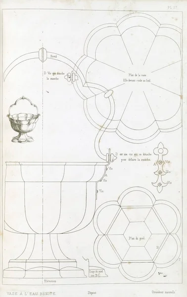 Ilustración Cristiana Imagen Antigua — Foto de Stock