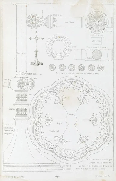 Chrześcijańska Ilustracja Stary Wizerunek — Zdjęcie stockowe