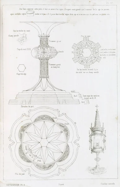 Ilustración Cristiana Imagen Antigua — Foto de Stock