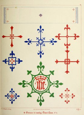 Hıristiyan illüstrasyon. Eski görüntü