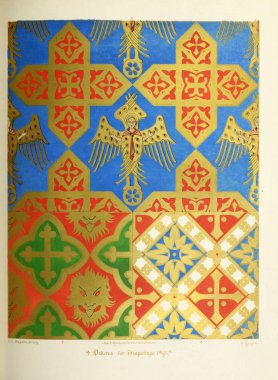 Hıristiyan illüstrasyon. Eski görüntü