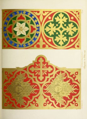 Hıristiyan illüstrasyon. Eski görüntü