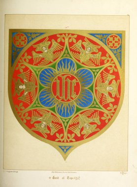 Hıristiyan illüstrasyon. Eski görüntü