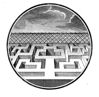 Hıristiyan illüstrasyon. Eski görüntü