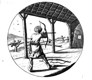 Hıristiyan illüstrasyon. Eski görüntü