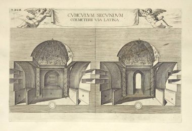  Hıristiyan illüstrasyon. Eski görüntü