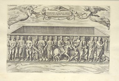  Hıristiyan illüstrasyon. Eski görüntü