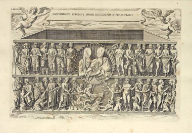  Hıristiyan illüstrasyon. Eski görüntü