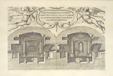  Hıristiyan illüstrasyon. Eski görüntü