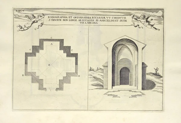 Christelijke Illustratie Oud Beeld — Stockfoto