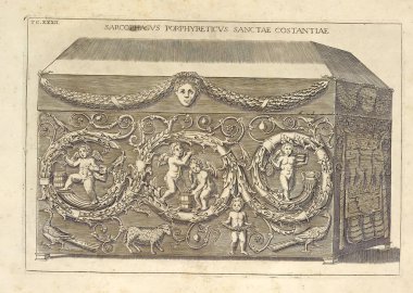 Hıristiyan illüstrasyon. Eski görüntü