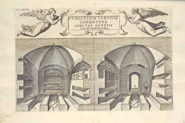 Hıristiyan illüstrasyon. Eski görüntü