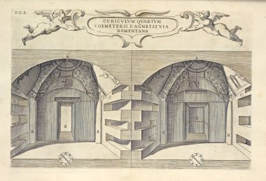 Hıristiyan illüstrasyon. Eski görüntü