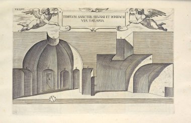 Hıristiyan illüstrasyon. Eski görüntü