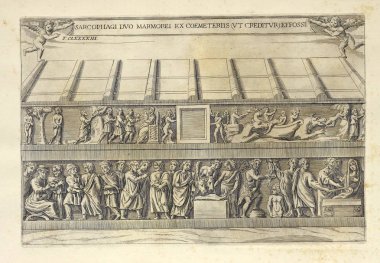 Hıristiyan illüstrasyon. Eski görüntü