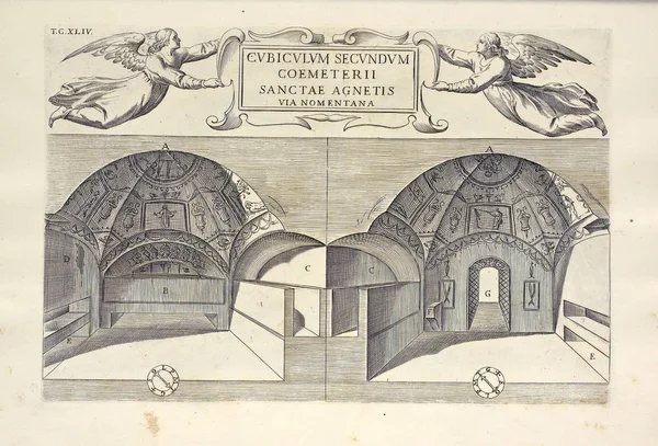 Hıristiyan illüstrasyon. Eski görüntü