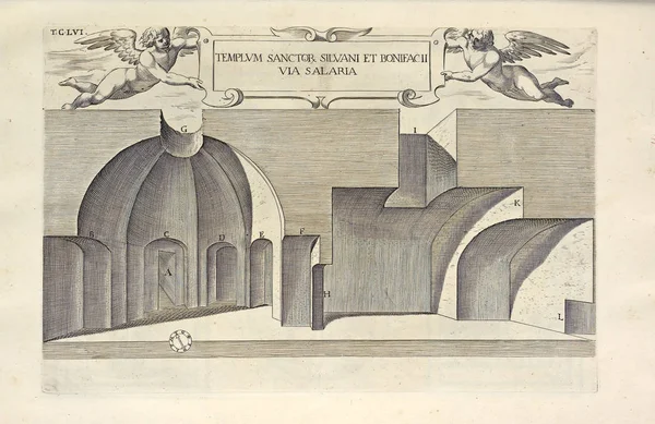 Hıristiyan illüstrasyon. Eski görüntü