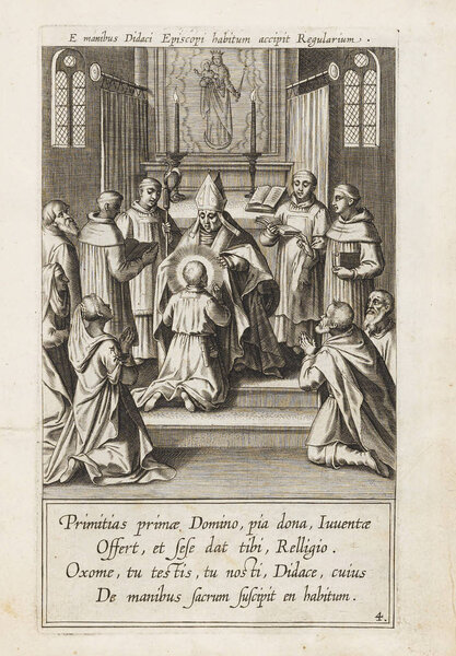 Christian illustration. Old image