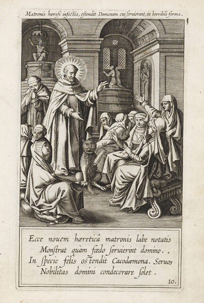 Christian illustration. Old image