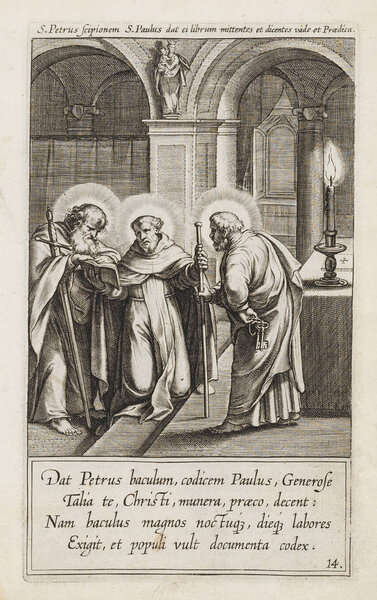 Christian illustration. Old image