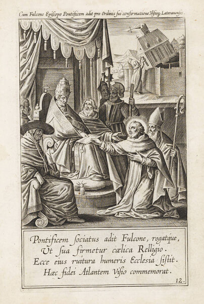 Christian illustration. Old image