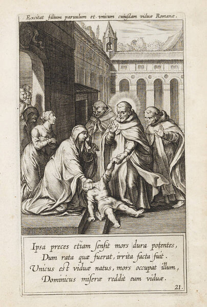 Christian illustration. Old image