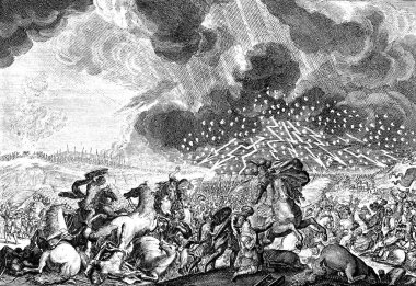 Hıristiyan illüstrasyon. Eski görüntü