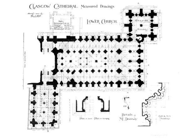 Kościół Katedra Architektura Chrześcijańska — Zdjęcie stockowe