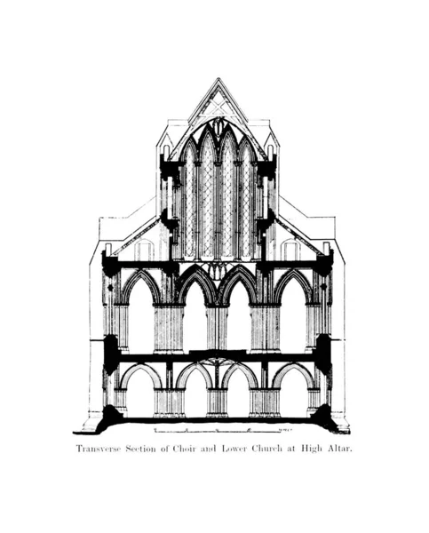 Templom Katedrális Keresztény Építészet — Stock Fotó