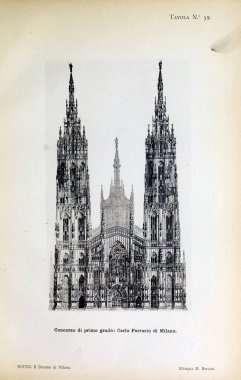 Kilise ve Katedral. Hıristiyan mimarisi.