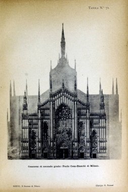 Kilise ve Katedral. Hıristiyan mimarisi.